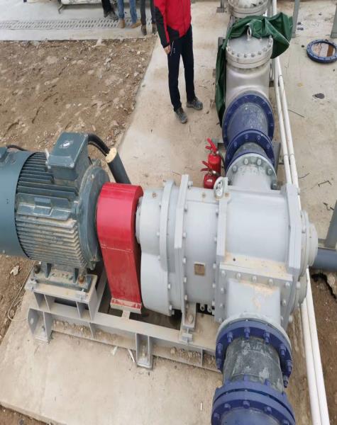 污泥泵AX300-澳门政府填海造陆工程